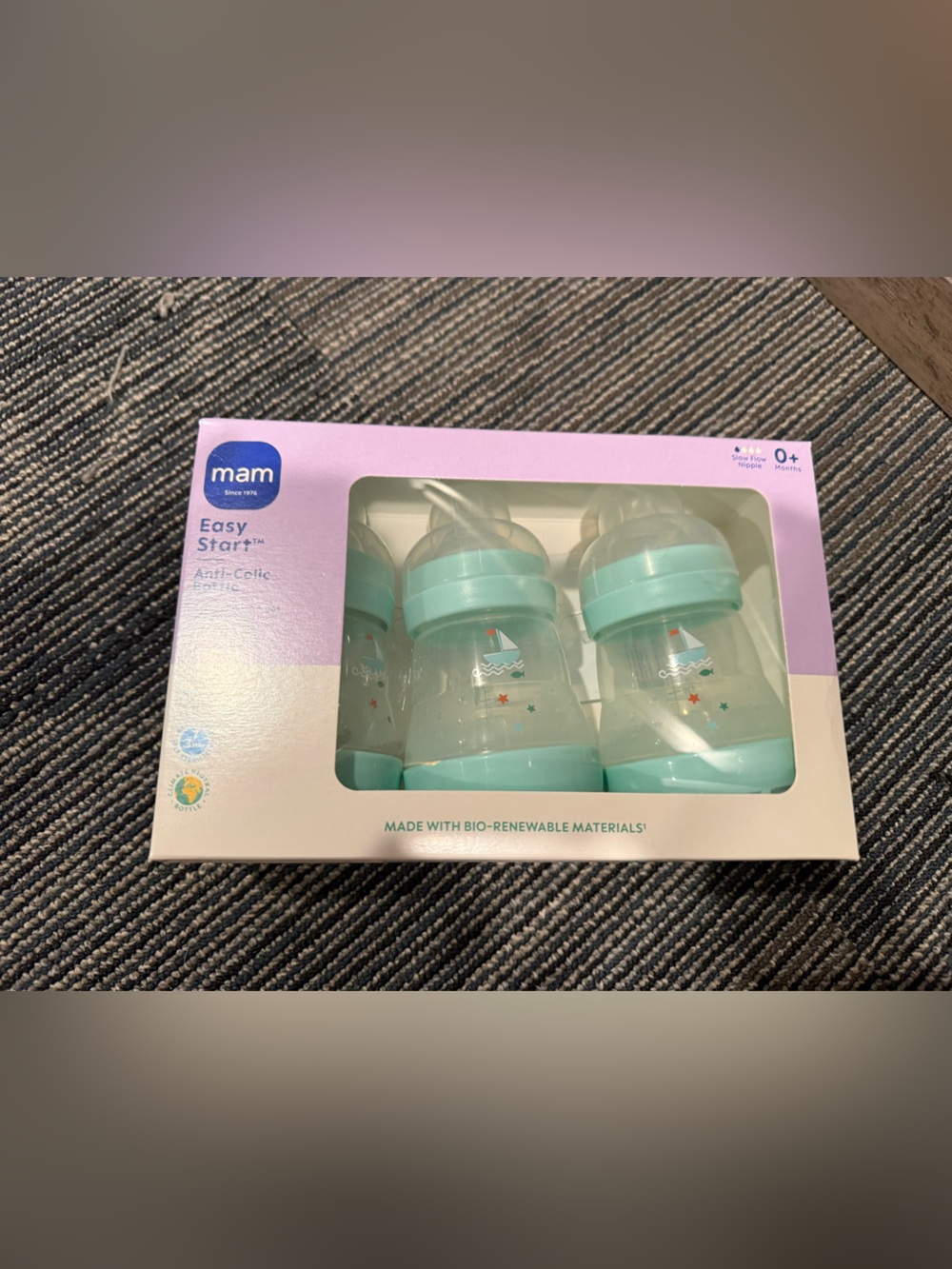 Mam anti colic bottle set